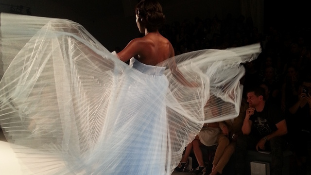 Michelle King Robson at Mercedes-Benz Fashion Week Fall 2013