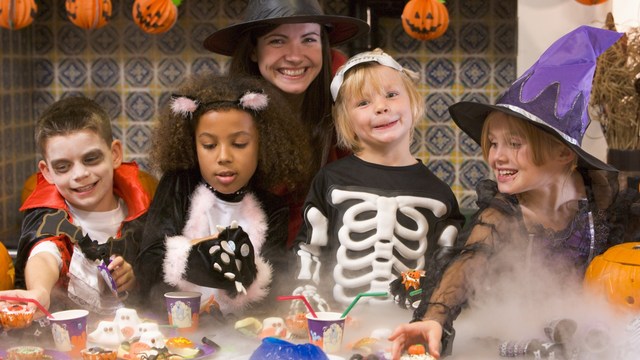 party time for Halloween