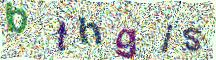 Image CAPTCHA