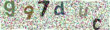 Image CAPTCHA