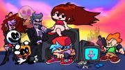 FNF - a fun rhythm battle game. Logo