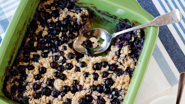 blueberry baked oatmeal
