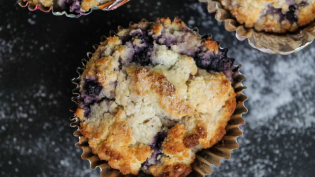 Gluten Free Mixed Berry Muffins