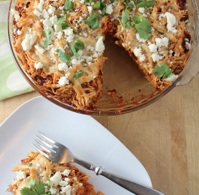 chicken tamale pie