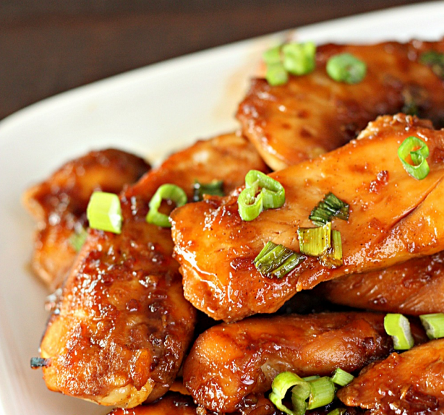 Baked honey chicken tenders