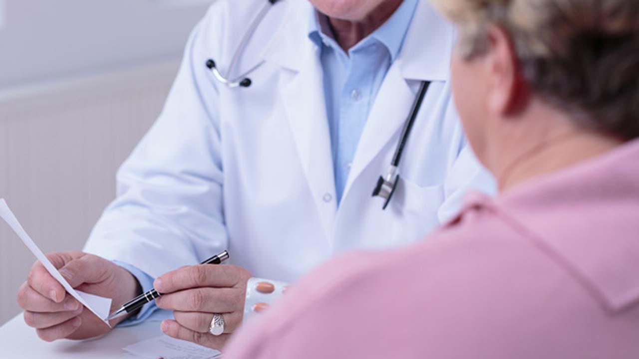 man with psa talking to his doctor