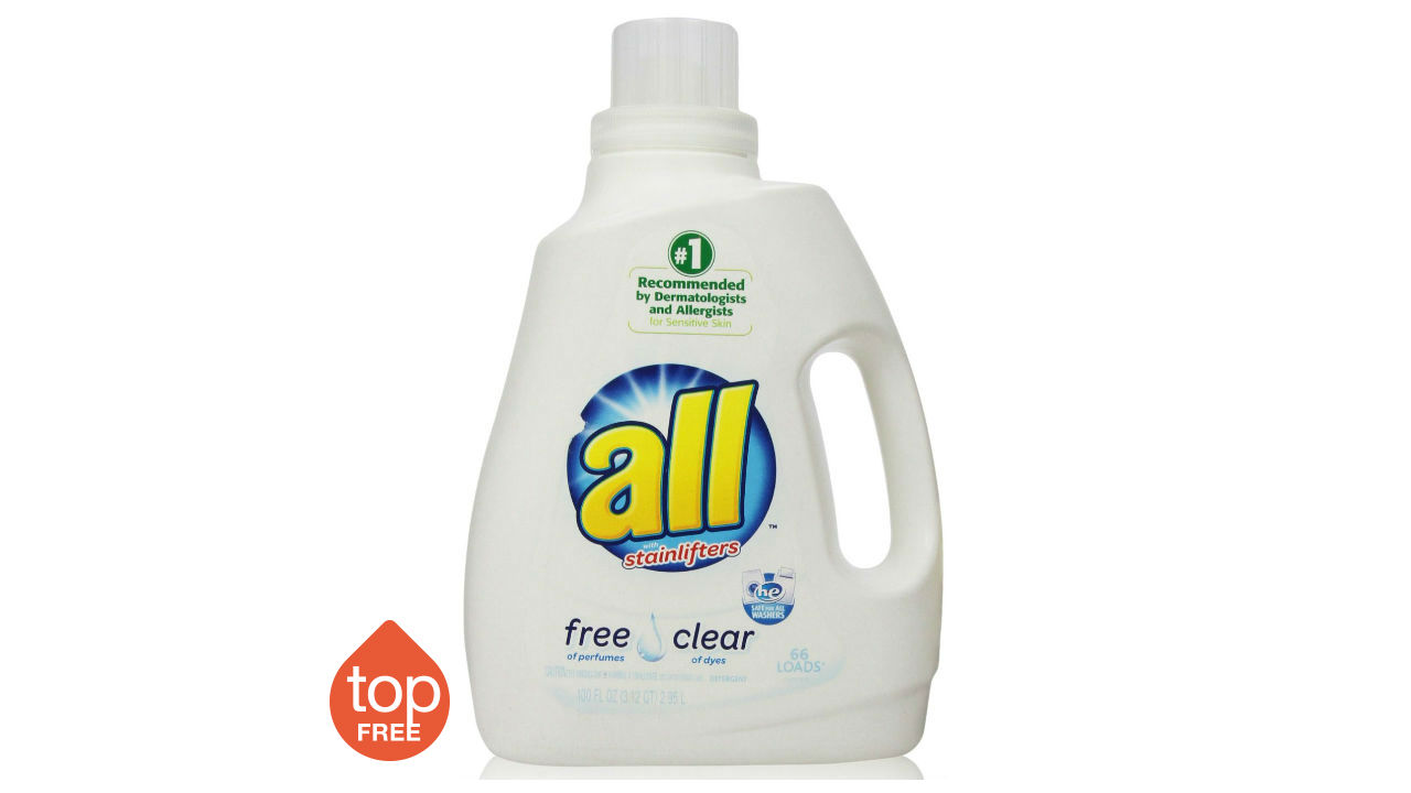 all liquid laundry detergent free and clear