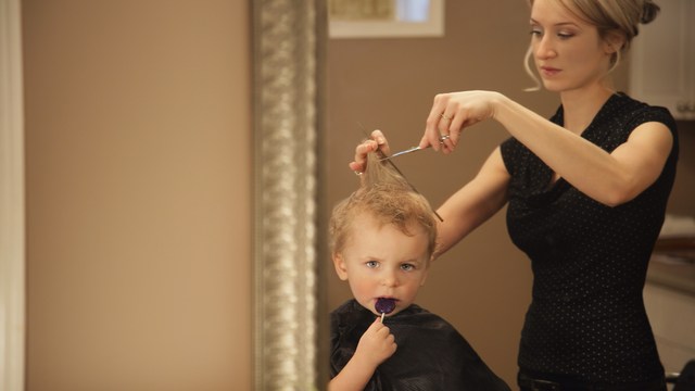 tips to help survive Baby's first haircut