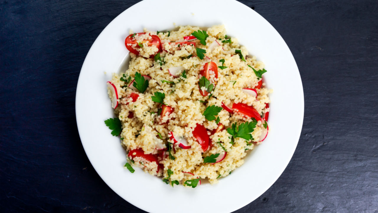 couscous greek salad