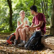 stuff your backpack and take a hike