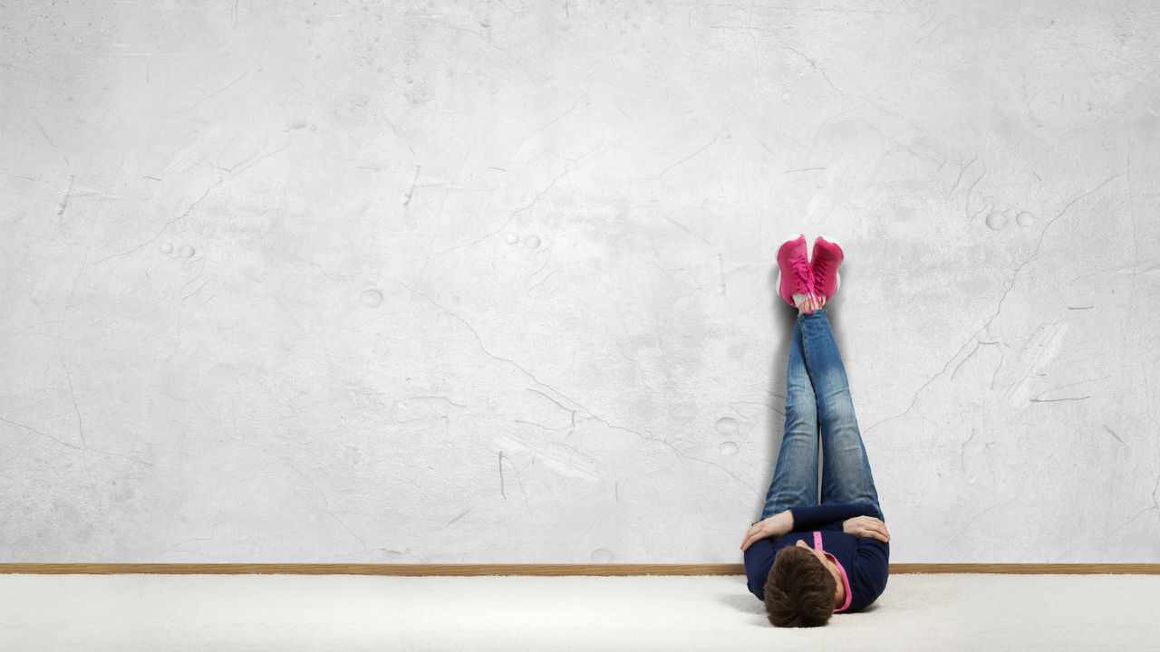 legs up the wall