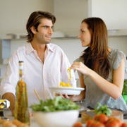 eating a leisurely Italian diet increases enjoyment of family and flavor