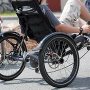 you can work hard while relaxing on a recumbent tricycle